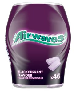 AIRWAVES Blackcurrant žvake 46 komada