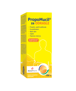 ABELAPHARM PROPOMUCIL SIRUP ZA "ODRASLE" SA MEDOM 120ml