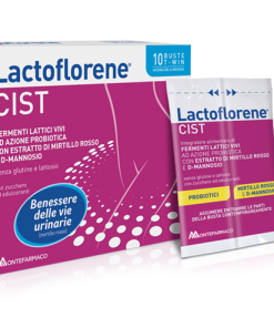 Lactoflorene® Cist (20 kesica) Održava ravnotežu crijevne flore,sadrži brusnicu i D-manozu za zaštitu mokraćnih puteva