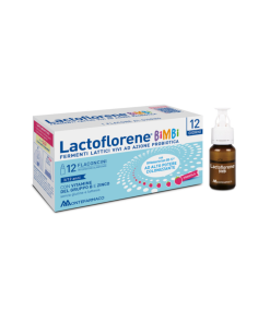 Lactoflorene Bimbi PLUS a12, Sadrži žive bakterije mliječne kiseline, namijenjen djeci od 3 godine.