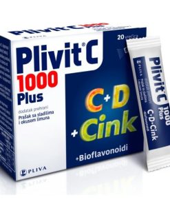 Plivit C 1000 Plus C+D+Cink 20 vrećica