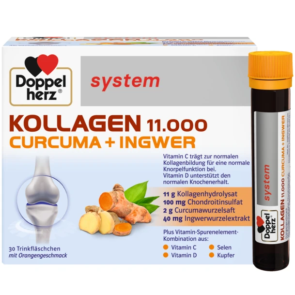 Doppelherz KOLAGEN 11.000 kurkuma + đumbir 30 ampula