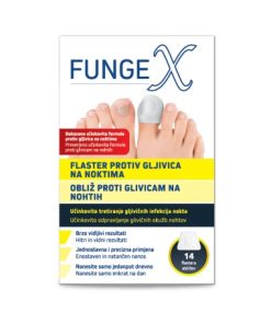 FungeX flaster protiv gljivica na noktima, 14 flastera