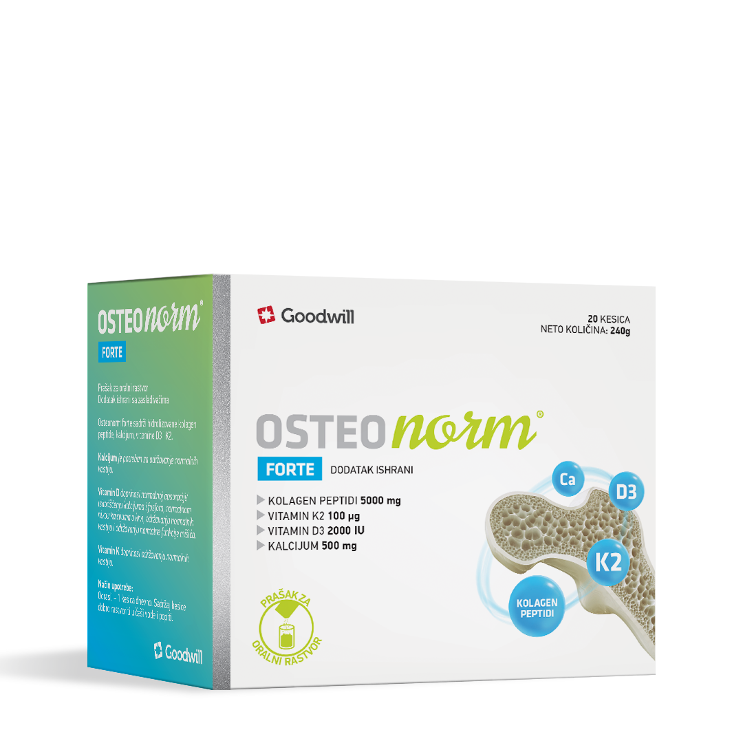 Goodwill Osteonorm Kolagen+D3+kalcij+K2 20 vrećica
