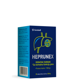 Heprunex tbl. 30x150mg Goodwill ( suhi ekstrakt ploda japanske kajsije )