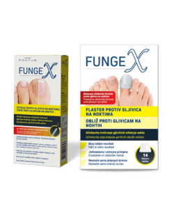 FungeX paket: 14 flastera + lak 5ml