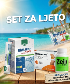 SET ZA LJETO: Thiomucase 30 kapsula + Zein Glukomannan 90 kapsula i Esi Diurerbe forte napitak 24 vrećice