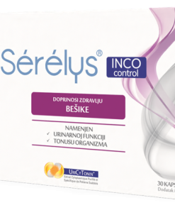 SERELYS INCO CONTROL (30 KAPSULA) Doprinosi normalnoj urinarnoj funkciji i zdravlju bešike