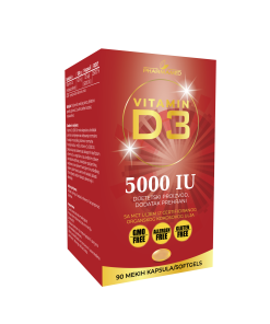 Pharmamed Vitamin D3 5000IU 90 kapsula