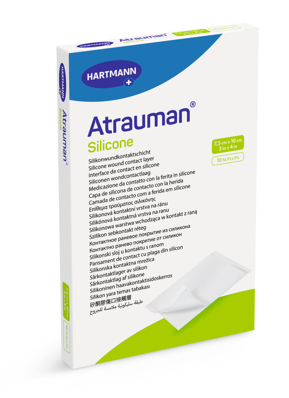 Hartmann Atrauman mekana propusna kontaktna silikonska mrežica (10cm x 20cm) 5 komada